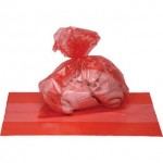 Dissolvable Seam Laundry Bag - Red (10+ carton price)